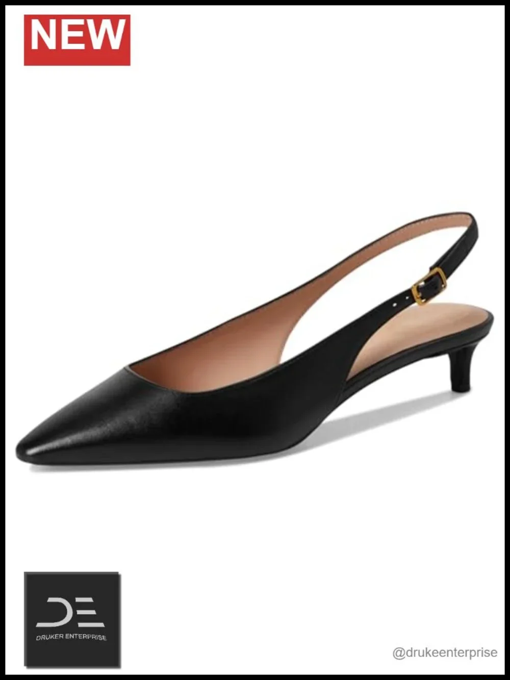35mm High Heel Slingback Pumps with Cushioned Insole